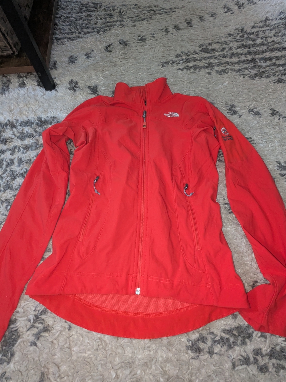 The North Face Women’s Red Softshell Utility Jacket Summit Series